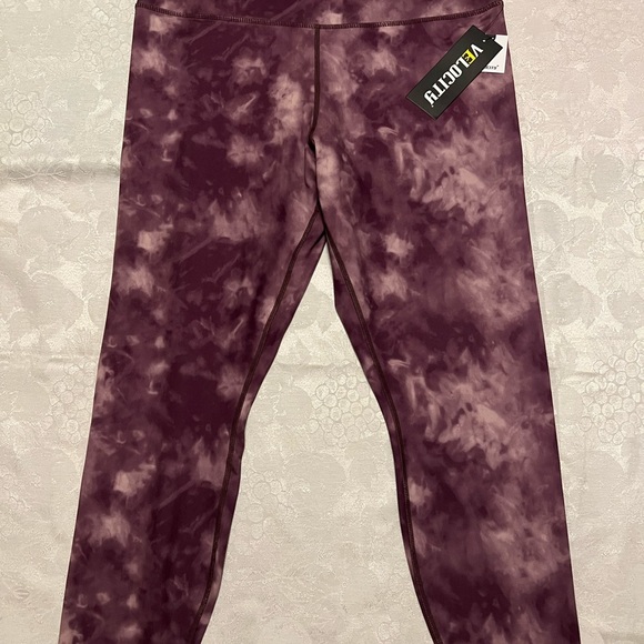 Velocity High Waist Squat Proof Ankle Length Yoga Pants For Women Size 1X - Picture 5 of 5